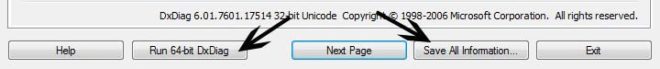 dxdiag download for windows 10